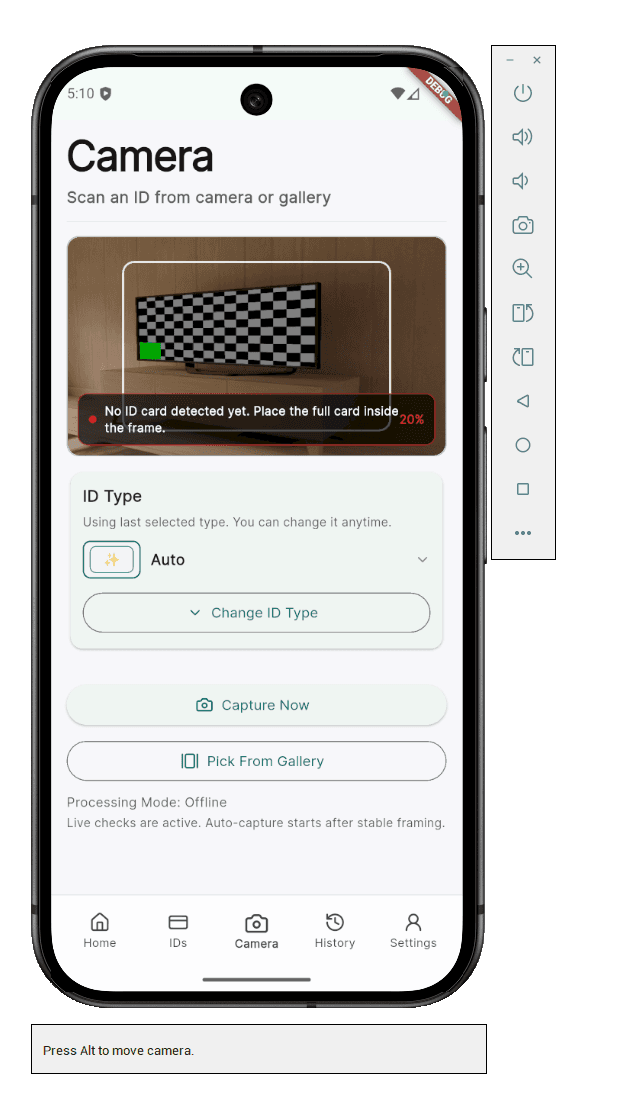 ID Parser using YOLOv8 Model and Google ML Kit preview